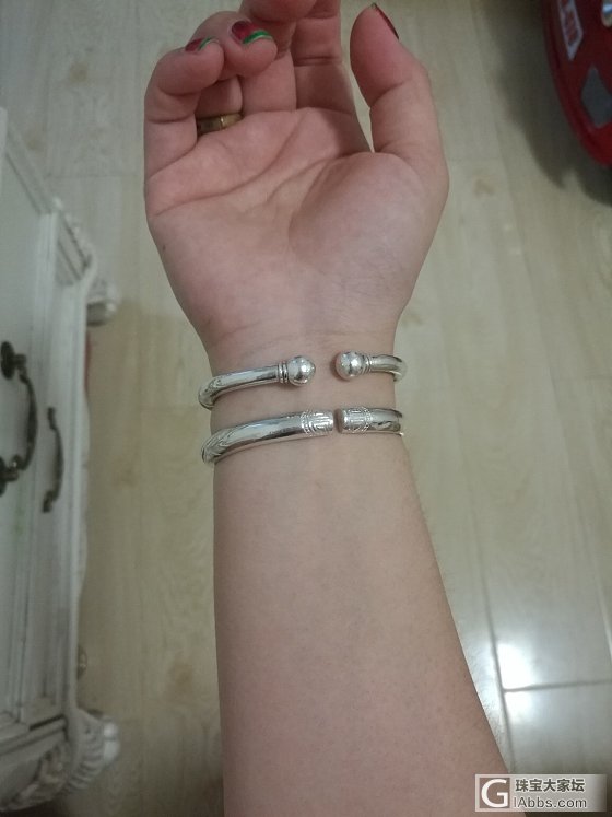 这样算是不锈钢体质么_手镯银
