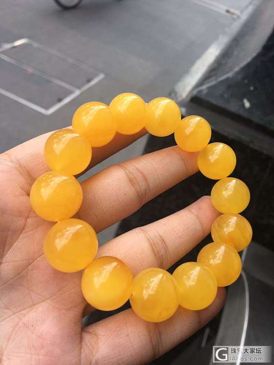 精品蜜蜡_珠串蜜蜡