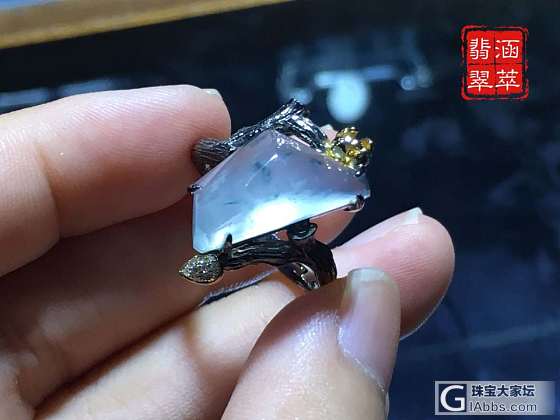 镶嵌定制，感觉自己要成了拍天空的狂魔_挂件翡翠