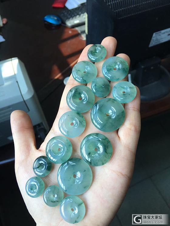 飘花扣子起货啦_平安扣挂件翡翠