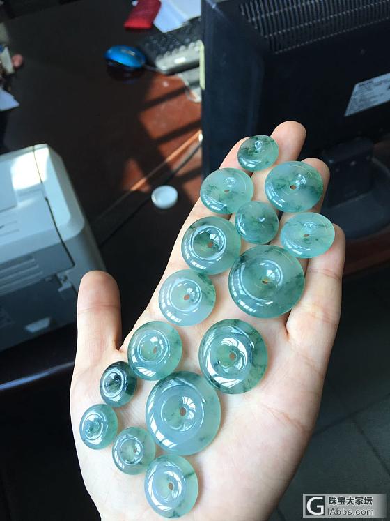 飘花扣子起货啦_平安扣挂件翡翠
