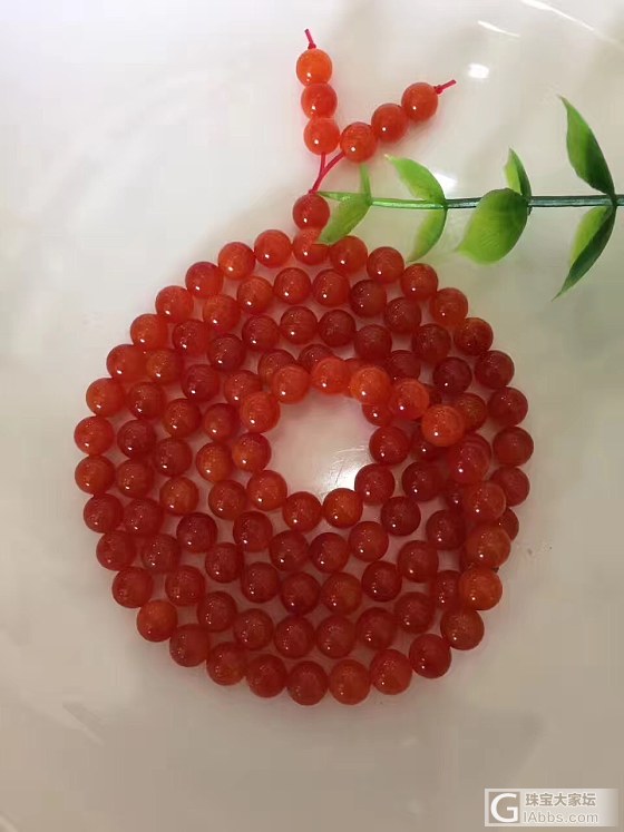血砗磲  顶级货牛血红  规格：6mm*108粒粒皆辛苦  极品极品收藏价值极高_珠串砗磲