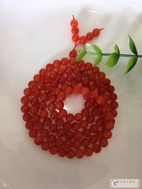 血砗磲  顶级货牛血红  规格：6mm*108粒粒皆辛苦  极品极品收藏价值极高_珠串砗磲