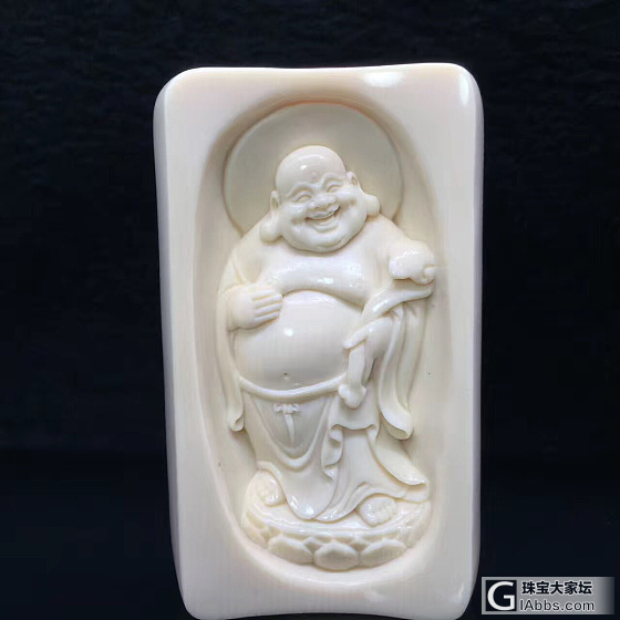 纯手工雕刻的猛犸象牙雕件_挂件猛犸象牙