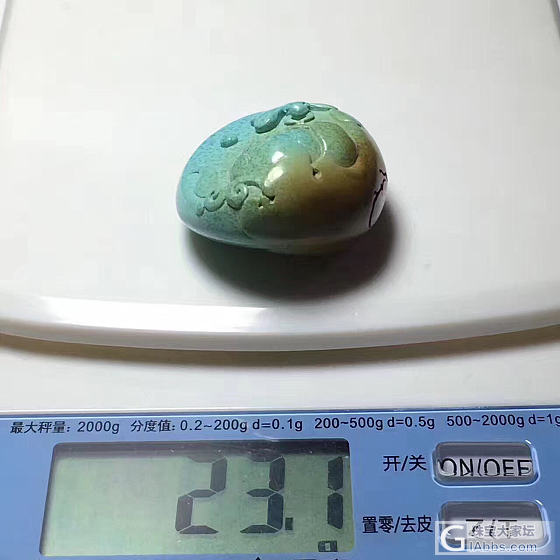 绿松雕件_松石