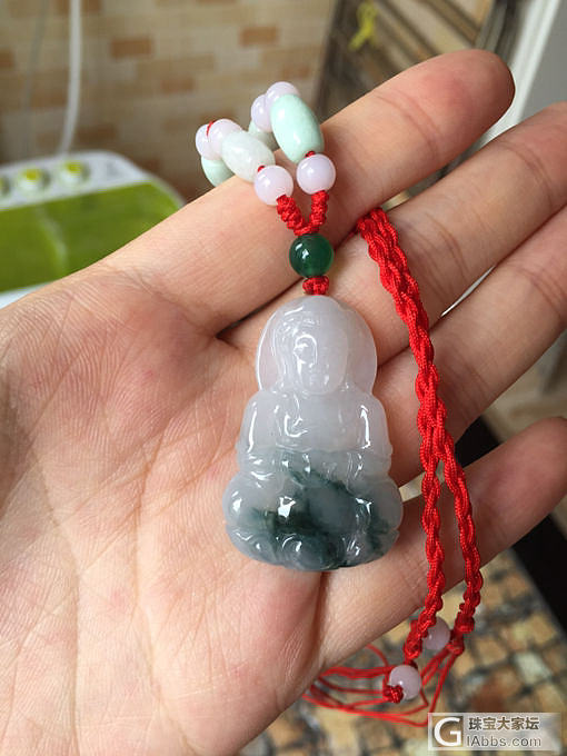 没忍住剁手一次_挂件翡翠