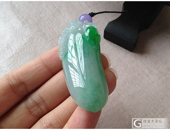 大家帮我看看这块福瓜值不值哈_挂件翡翠