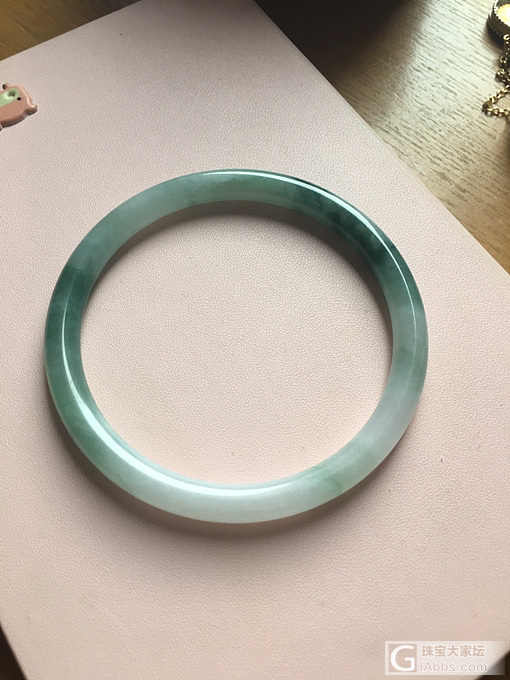 美人镯，新入手_手镯翡翠