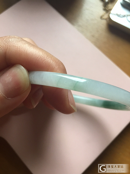 美人镯，新入手_手镯翡翠