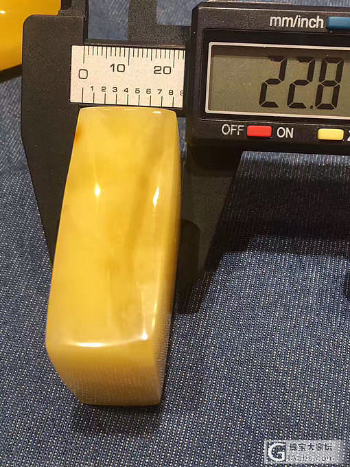 52.5克，纯天然蜜蜡白花无事牌，方方正正规规整整，漂亮至极，不惜耗料、追求工艺..._牌子蜜蜡