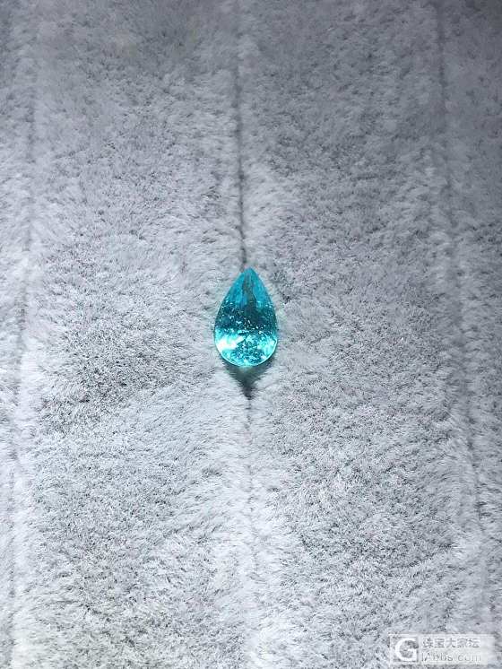 巴西的蓝眼睛_刻面宝石碧玺