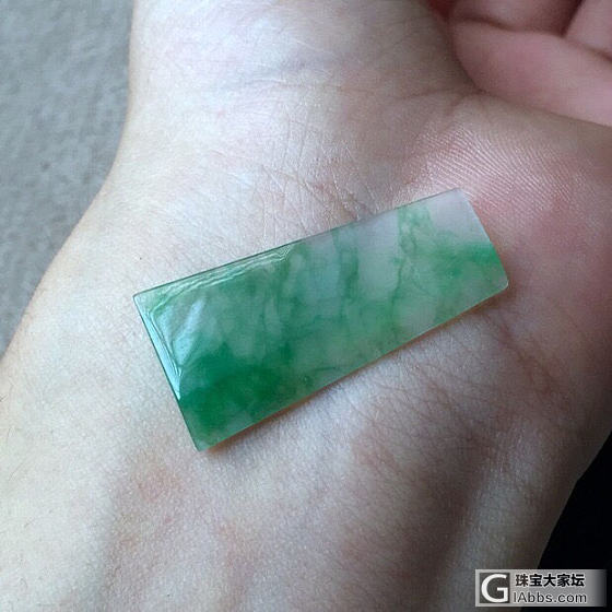 飘花牌子，老有意境了_翡翠牌子