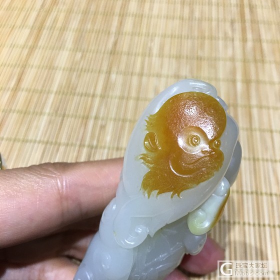 步步高升_挂件和田玉