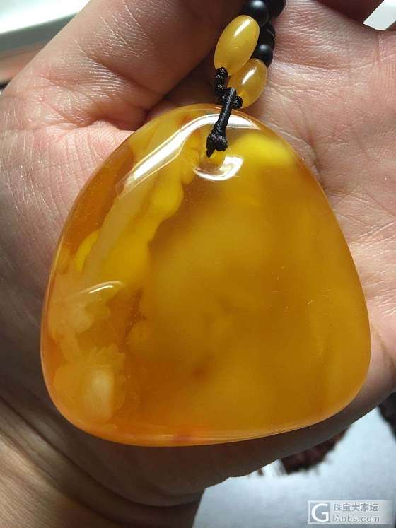 新收的宝贝_琥珀蜜蜡