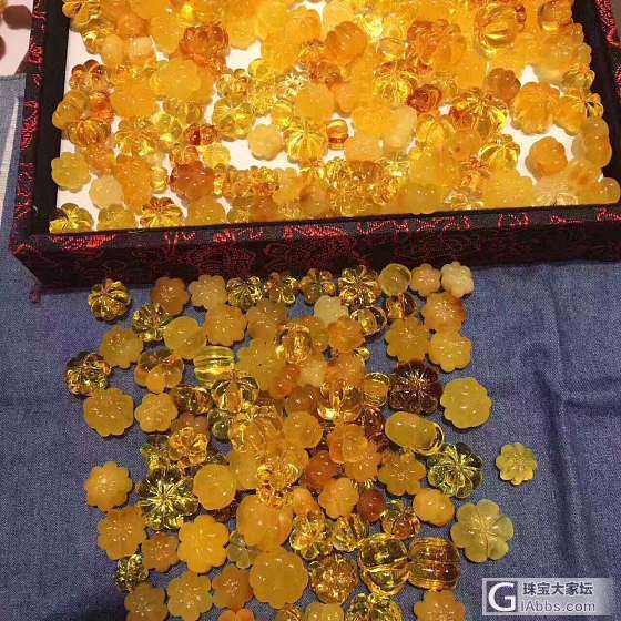0-3g南瓜珠，样样顶瓜瓜，都是手工雕刻和抛光，均无杂裂，共270多克，可以随便..._琥珀蜜蜡