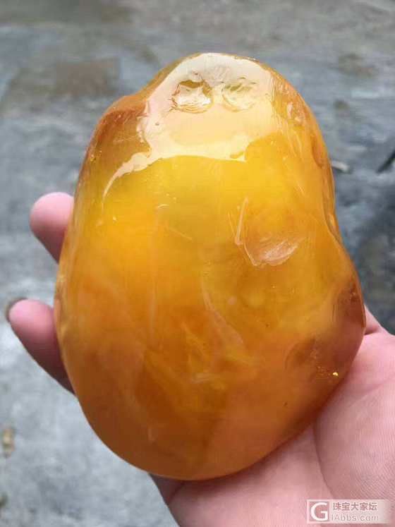 大石头_把玩件蜜蜡