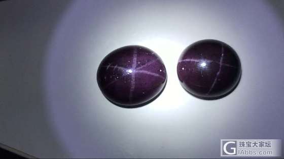 石榴石星光，少见的+好玩的_蛋面石榴石
