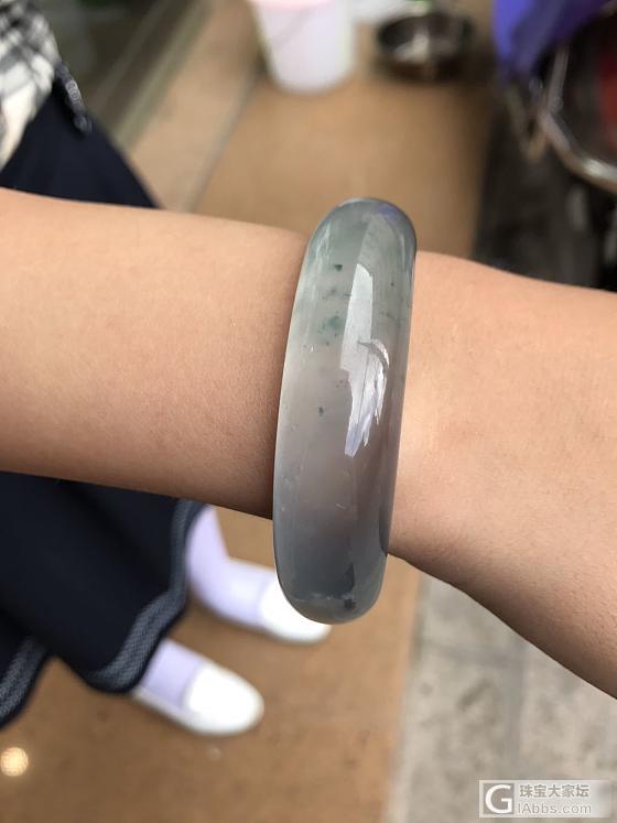 撒花儿！宝贝结缘！心情很矛盾，发个帖留个念想吧_手镯翡翠