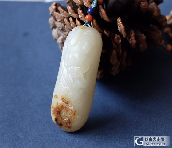 籽料兽兽_挂件和田玉