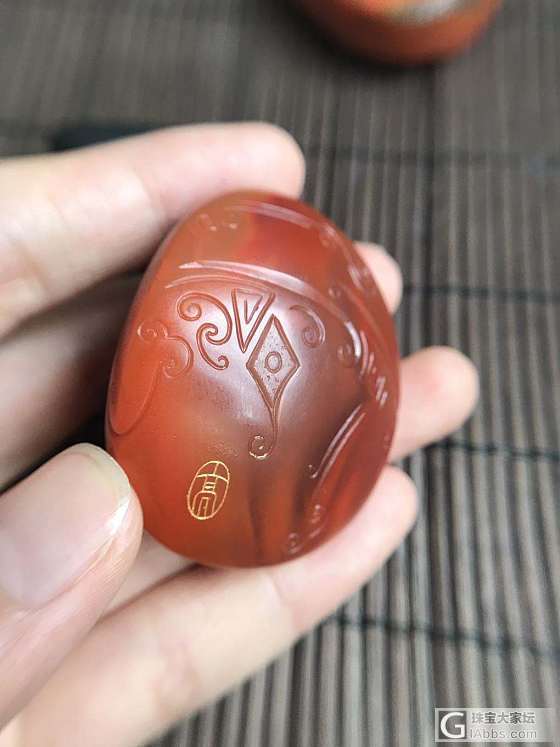 南红材质 色泽纯正，雕工精美。(坛子我不定时上货，喜欢的可以关注)_挂件南红