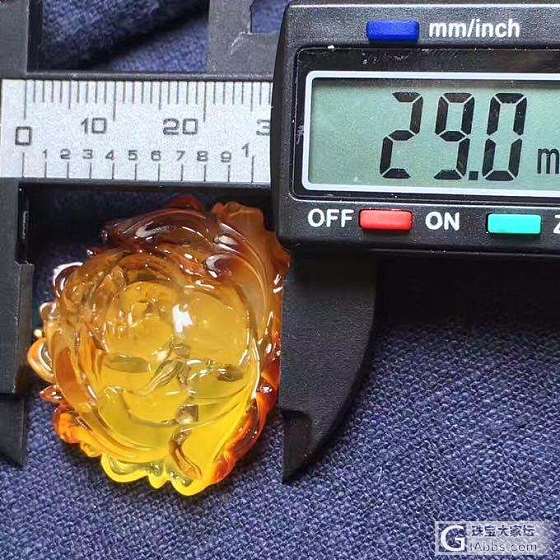 花开富贵牡丹坠子，配青金石链，整套出_琥珀蜜蜡挂件
