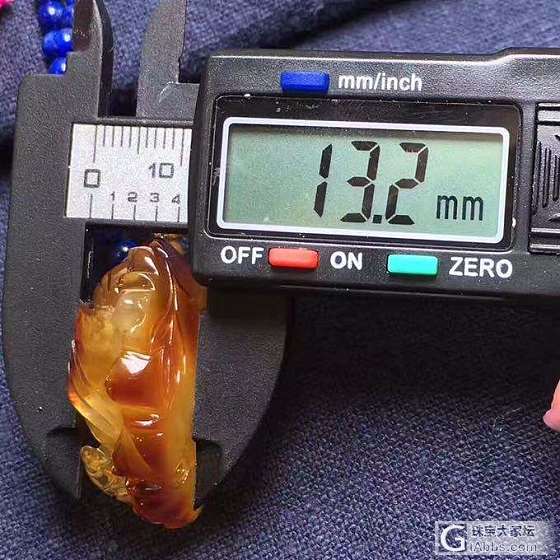 花开富贵牡丹坠子，配青金石链，整套出_琥珀蜜蜡挂件