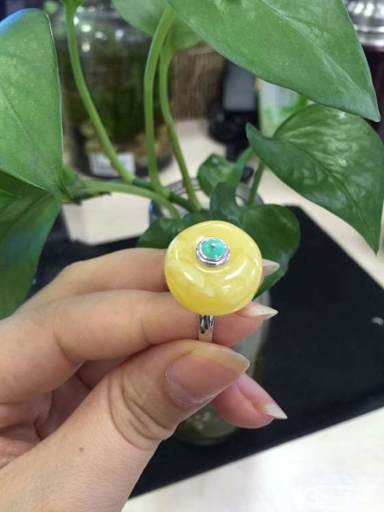 我的蜜蜡手工课_戒指蜜蜡