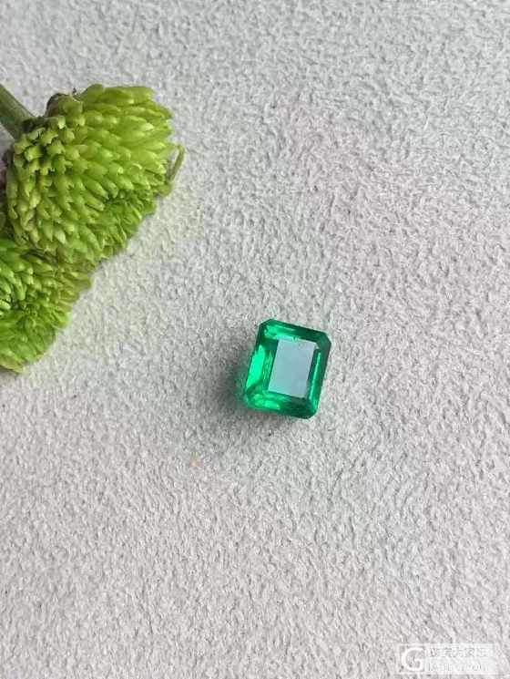 ##中颐天然赞比亚祖母绿##  2.90ct_刻面宝石祖母绿中颐彩色宝石