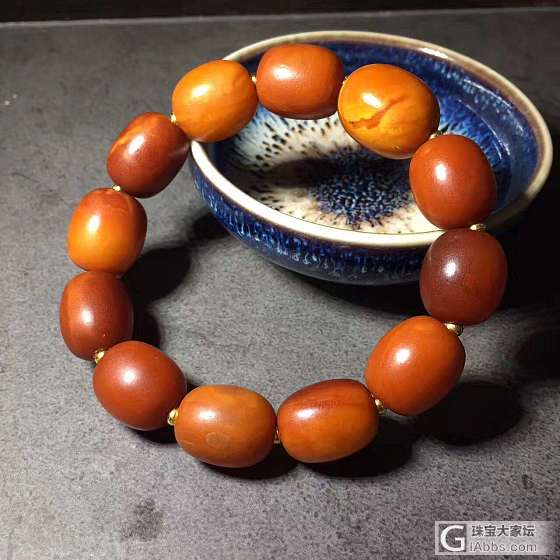 老蜜蜡_珠串蜜蜡