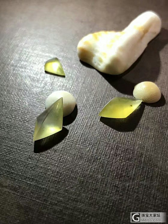 黄翡随形_戒面翡翠