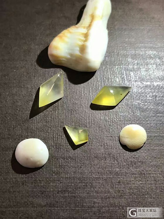 黄翡随形_戒面翡翠