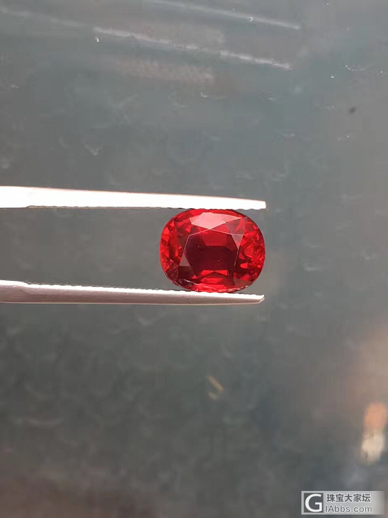 3克拉的莫桑比克精品货_刻面宝石红宝石