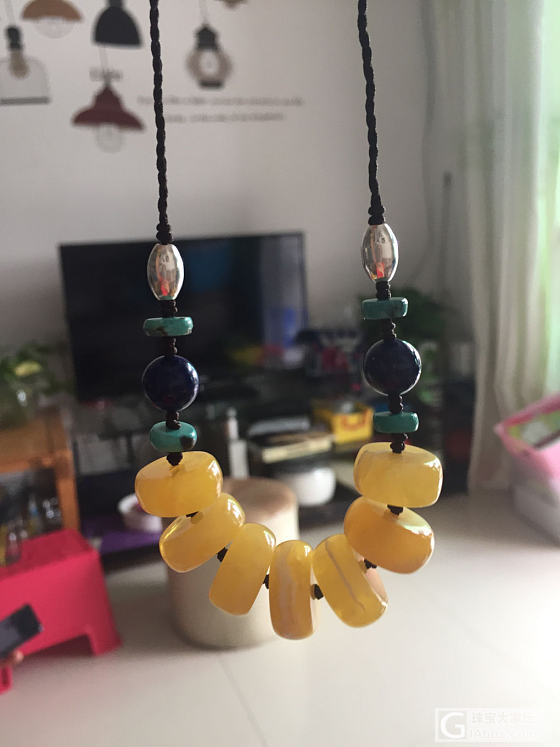 请你欣赏_项链珠串琥珀蜜蜡