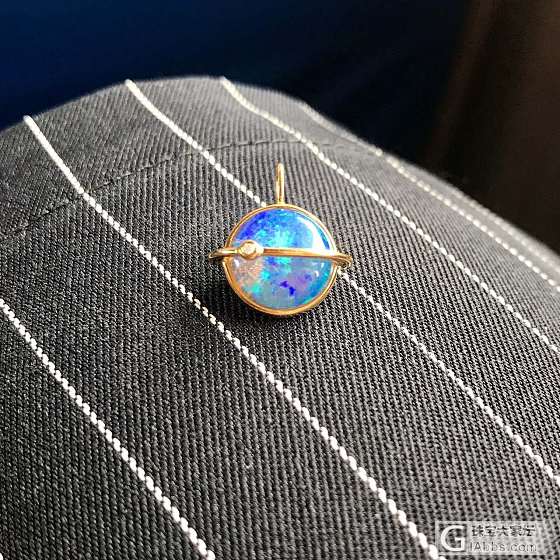 欧泊的小星球吊坠_吊坠欧泊