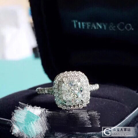 小白求助 Tiffany soleste 的碎钻到底多大_蒂芙尼钻石戒指