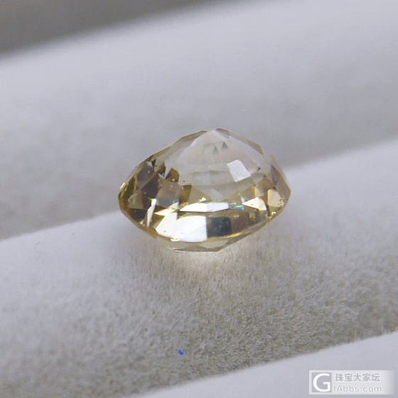 2.03ct 非洲 金色 璀璨 椭圆形 天然 金绿宝石 戒指 镶嵌定制_刻面宝石金绿宝石