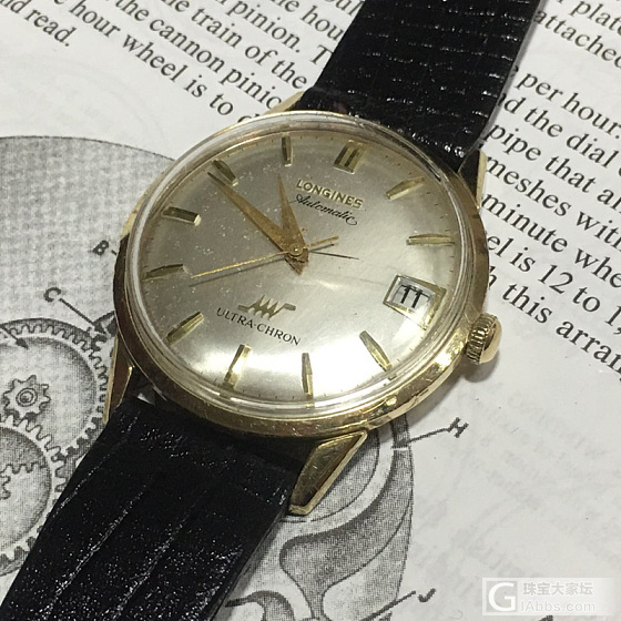 1960年10k包金浪琴/LONGINES全自动机芯二手手表古董钟表手表_浪琴