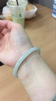 热情洋溢的姐姐~_手镯翡翠双儿翡翠