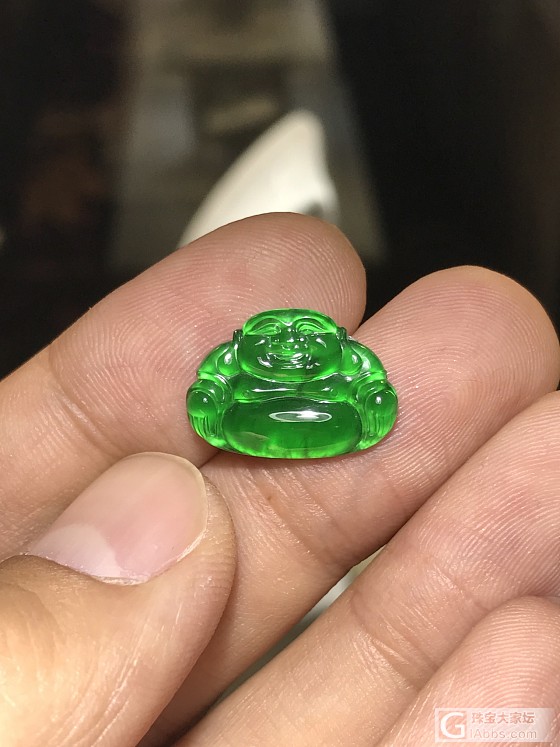 翠佛_挂件翡翠