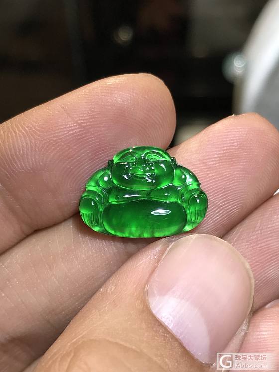 翠佛_挂件翡翠