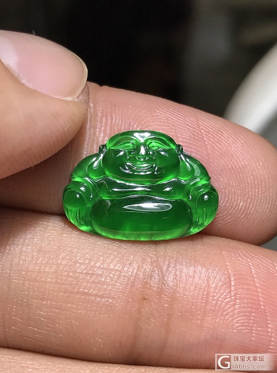 翠佛_挂件翡翠