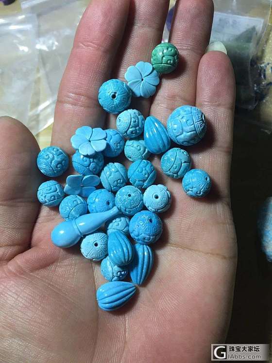 绿松石雕刻加工！迷糊工作室_雕刻松石