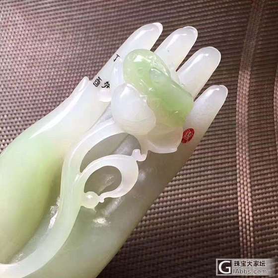 翠青_和田玉