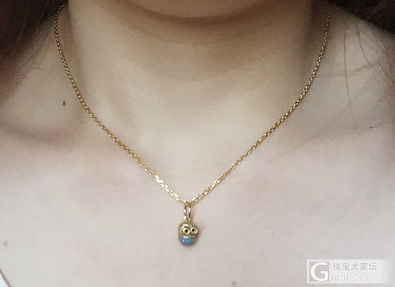 几种吊坠的搭配，大家帮我选哪个好看呀_金搭配吊坠
