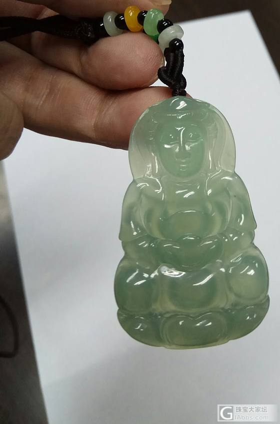 新收了两样挂件，分享！_挂件翡翠