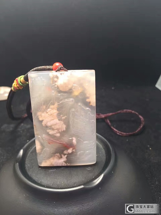 樱花玛瑙_吊坠玛瑙
