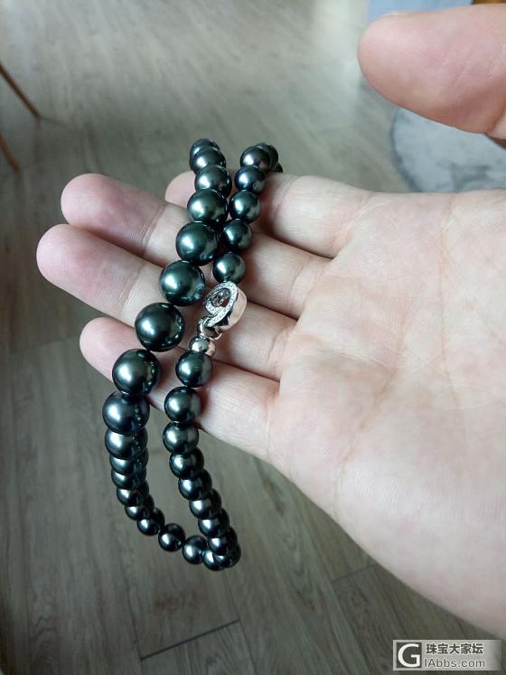 送给女朋友的礼物。觉得怎么样_项链珍珠