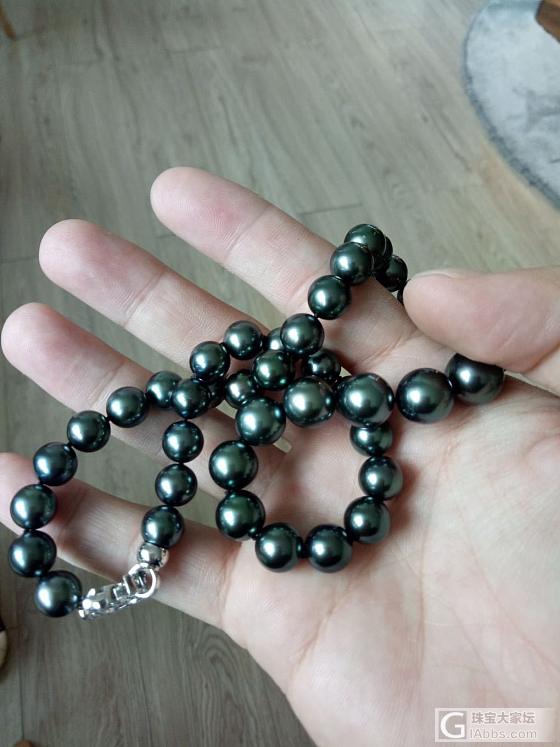 送给女朋友的礼物。觉得怎么样_项链珍珠