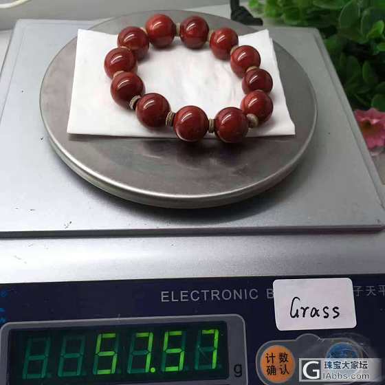 阿卡收藏级手串_珊瑚