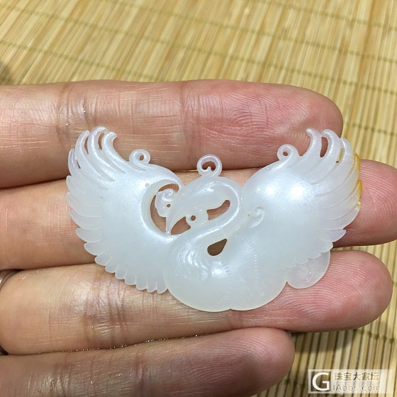 凤凰_挂件和田玉